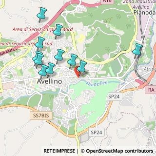 Mappa P.za Castello, 83100 Avellino AV, Italia (1.11364)