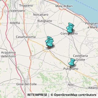 Mappa Via Castellana, 70010 Turi BA, Italia (5.67364)