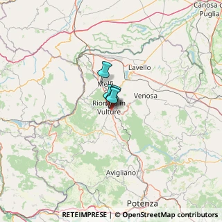 Mappa Piazza Don Achille Fosco, 85028 Rionero In Vulture PZ, Italia (40.61538)