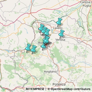 Mappa Piazza Don Achille Fosco, 85028 Rionero In Vulture PZ, Italia (8.67636)