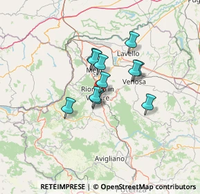 Mappa Piazza Don Achille Fosco, 85028 Rionero In Vulture PZ, Italia (9.79273)