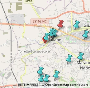 Mappa Via Cristoforo Colombo, 80019 Qualiano NA, Italia (2.36733)