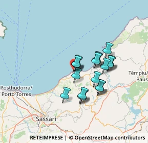 Mappa Vicolo Nazionale, 07031 Castelsardo SS, Italia (11.256)