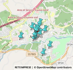 Mappa Via Beata Laura Mancini, 83100 Avellino AV, Italia (0.48923)