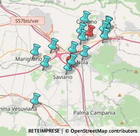 Mappa Via Trieste e Trento, 80039 Saviano NA, Italia (3.69688)