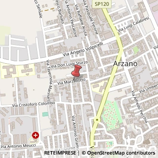 Mappa Via Marzabotto, 20, 80022 Arzano, Napoli (Campania)