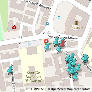 Mappa Via Enrico Fioretti, 83100 Avellino AV, Italia (0.075)