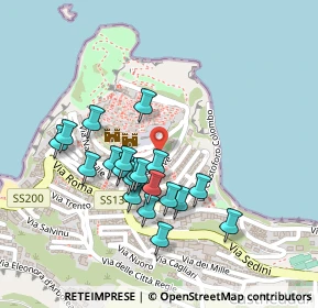 Mappa Via Piave, 07031 Castelsardo SS, Italia (0.22)