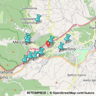 Mappa Via Gaetano Oliviero, 83100 Avellino AV, Italia (1.76364)