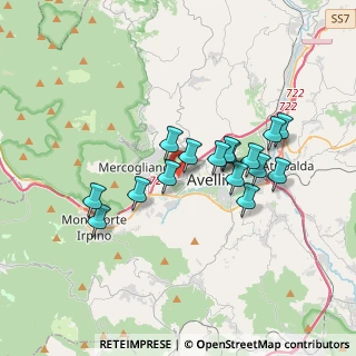 Mappa Via Gaetano Oliviero, 83100 Avellino AV, Italia (3.25313)
