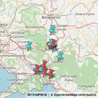 Mappa Via Gaetano Oliviero, 83100 Avellino AV, Italia (13.05267)
