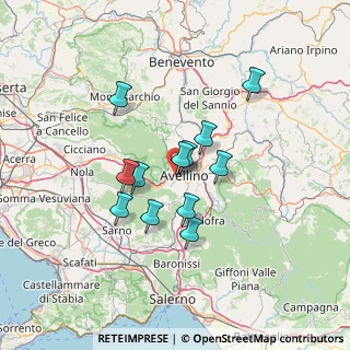 Mappa Via Gaetano Oliviero, 83100 Avellino AV, Italia (11.385)