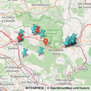 Mappa Autostrada dei Due Mari, 83027 Mugnano del Cardinale AV, Italia (8.9265)