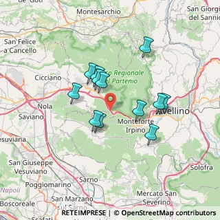 Mappa Autostrada dei Due Mari, 83027 Mugnano del Cardinale AV, Italia (6.13417)