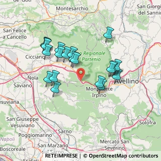 Mappa Autostrada dei Due Mari, 83027 Mugnano del Cardinale AV, Italia (7.22)