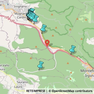 Mappa Autostrada dei Due Mari, 83027 Mugnano del Cardinale AV, Italia (3.07857)