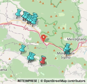 Mappa Autostrada dei Due Mari, 83027 Mugnano del Cardinale AV, Italia (4.804)