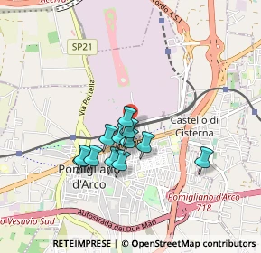 Mappa Piazza Blagnac, 80038 Pomigliano d'Arco NA, Italia (0.74833)