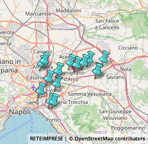 Mappa Piazza Blagnac, 80038 Pomigliano d'Arco NA, Italia (5.68933)