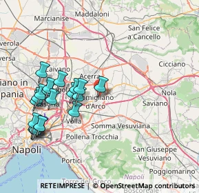 Mappa Piazza Blagnac, 80038 Pomigliano d'Arco NA, Italia (9.056)