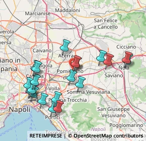 Mappa Piazza Blagnac, 80038 Pomigliano d'Arco NA, Italia (8.5495)