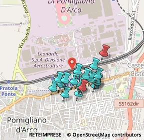 Mappa Piazza Blagnac, 80038 Pomigliano d'Arco NA, Italia (0.369)