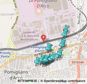 Mappa Piazza Blagnac, 80038 Pomigliano d'Arco NA, Italia (0.514)