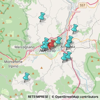 Mappa Via Modestino del Gaizo, 83100 Avellino AV, Italia (3.10167)