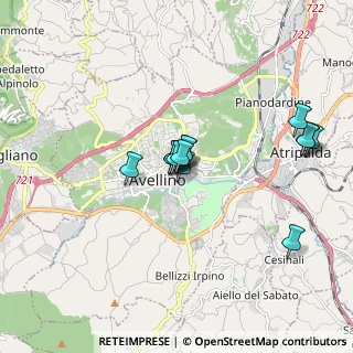Mappa Via Modestino del Gaizo, 83100 Avellino AV, Italia (1.48692)