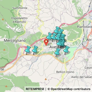 Mappa Via Giovanni Palatucci, 83100 Avellino AV, Italia (1.408)