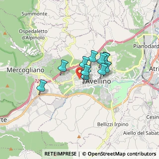 Mappa Via Giovanni Palatucci, 83100 Avellino AV, Italia (1.13909)