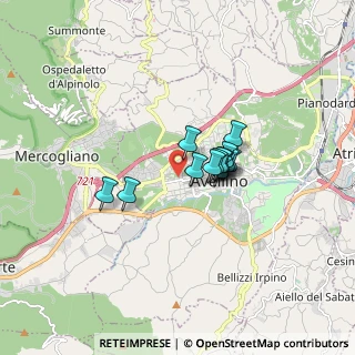 Mappa Via Giovanni Palatucci, 83100 Avellino AV, Italia (1.10846)