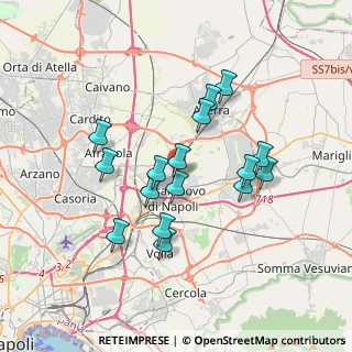 Mappa Viale Giovanni Falcone, 80013 Casalnuovo di Napoli NA, Italia (3.35625)