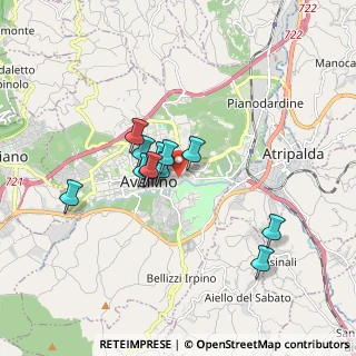 Mappa Corso Umberto I, 83100 Avellino AV, Italia (1.395)