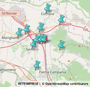 Mappa Via Cimitero, 80035 Nola NA, Italia (3.24)