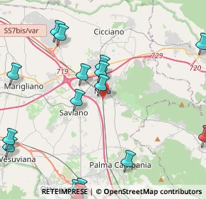 Mappa Via Cimitero, 80035 Nola NA, Italia (5.97813)