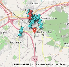 Mappa Via Cimitero, 80035 Nola NA, Italia (1.4345)