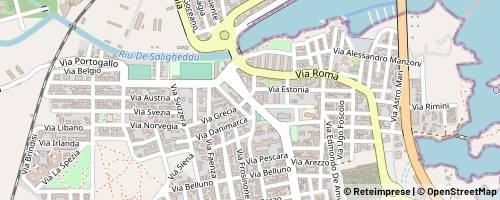 Mappa Tempio Pausania