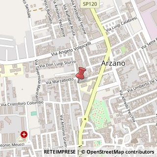 Mappa Via Aldo Moro, 35, 80022 Arzano, Napoli (Campania)