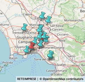 Mappa Via Pastino, 80013 Casalnuovo di Napoli NA, Italia (10.115)