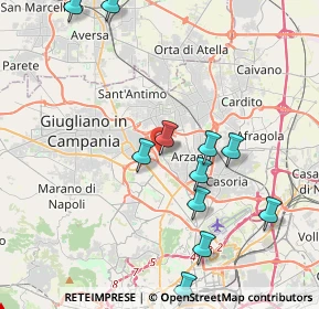 Mappa Via Melitiello, 80144 Melito di Napoli NA, Italia (4.64)
