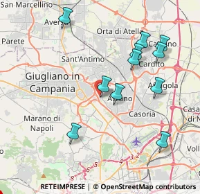 Mappa Via Melitiello, 80144 Melito di Napoli NA, Italia (4.30273)