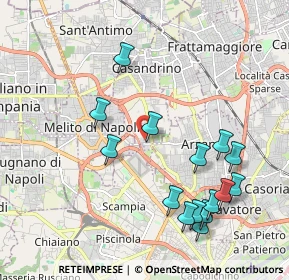 Mappa Via Melitiello, 80144 Melito di Napoli NA, Italia (2.34533)