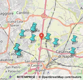 Mappa A1 - Autostrada del Sole, 80021 Afragola NA, Italia (2.09727)