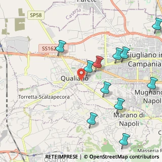 Mappa Viale Condominiale del Parco Simeoli, 80019 Qualiano NA, Italia (2.60091)