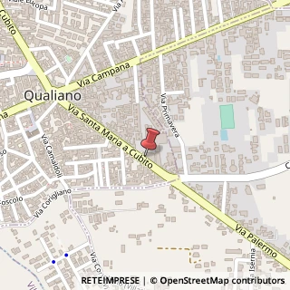 Mappa Via Santa Maria a Cubito, 60, 80019 Qualiano, Napoli (Campania)