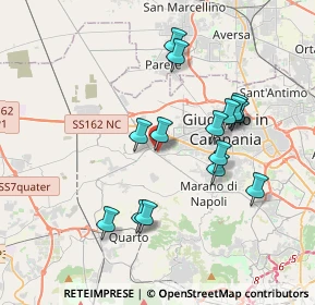 Mappa Viale Condominiale del Parco Simeoli, 80019 Qualiano NA, Italia (3.72467)