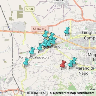 Mappa Via Giacomo Matteotti, 80019 Qualiano NA, Italia (1.45538)