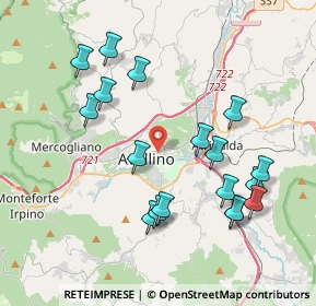Mappa Rampa Santo Modestino, 83100 Avellino AV, Italia (4.34833)
