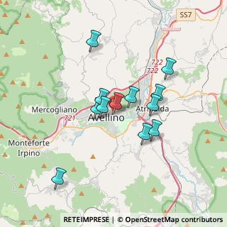 Mappa Rampa Santo Modestino, 83100 Avellino AV, Italia (3.10417)